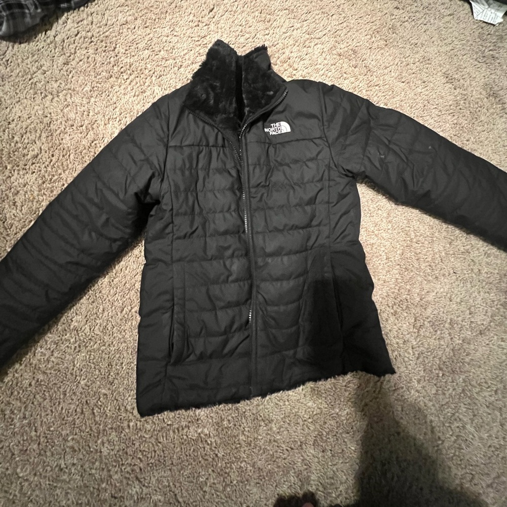 North face reversible coat
